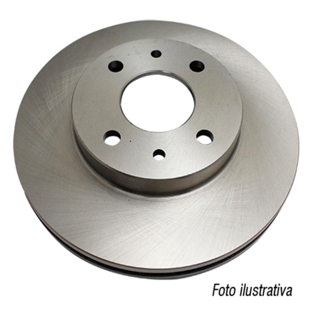 DISCO FREIO DIANTEIRO VENTILADO 4 FUROS GOL/SAVEIRO GVI 13/ VOYAGE 1.0