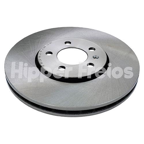 DISCO FREIO DIANTEIRO VENTILADO 5 FUROS A3/A1/TOLEDO/GOLF/POLO