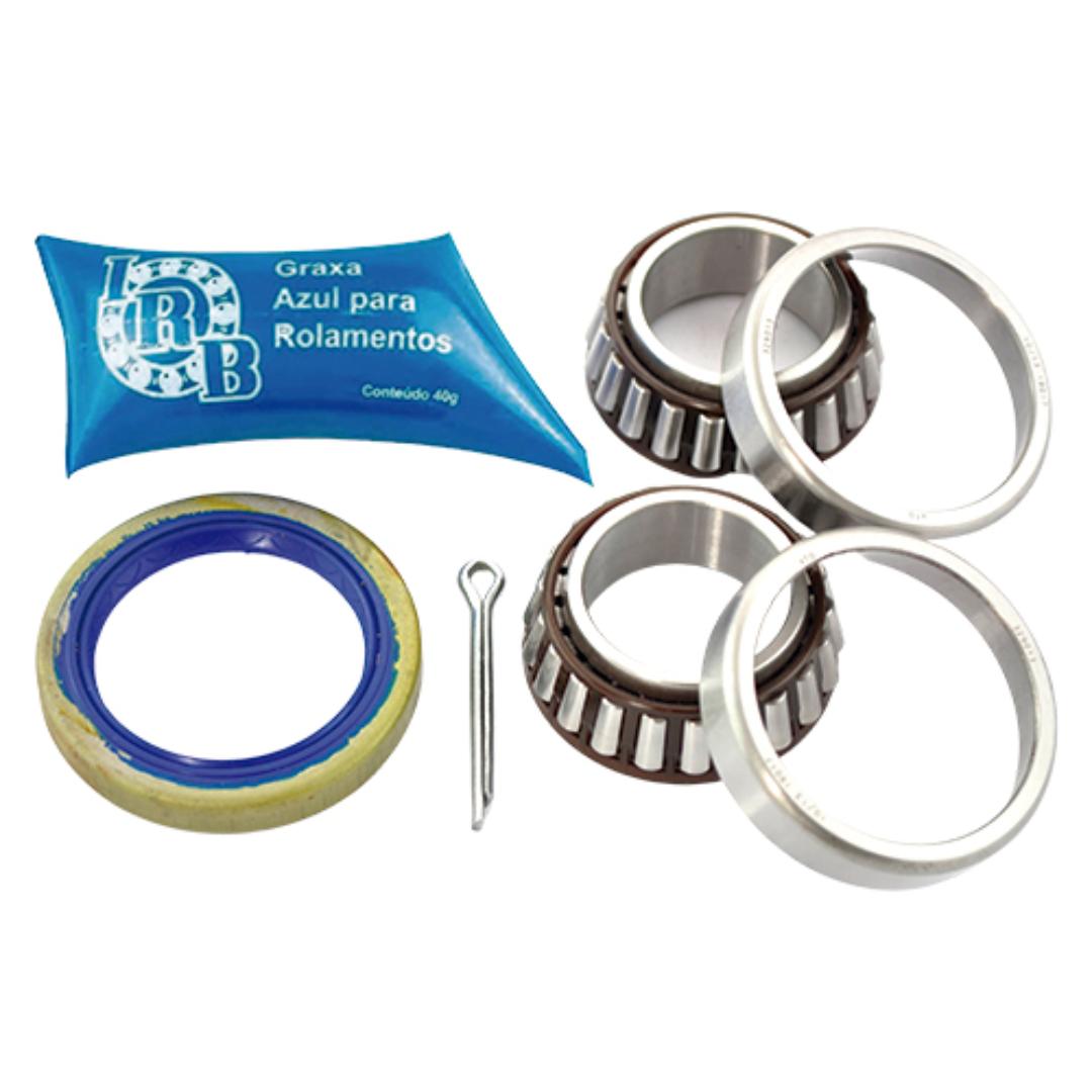 KIT ROLAMENTO RODA TRASEIRA FIESTA/KA/ESCORT 93/