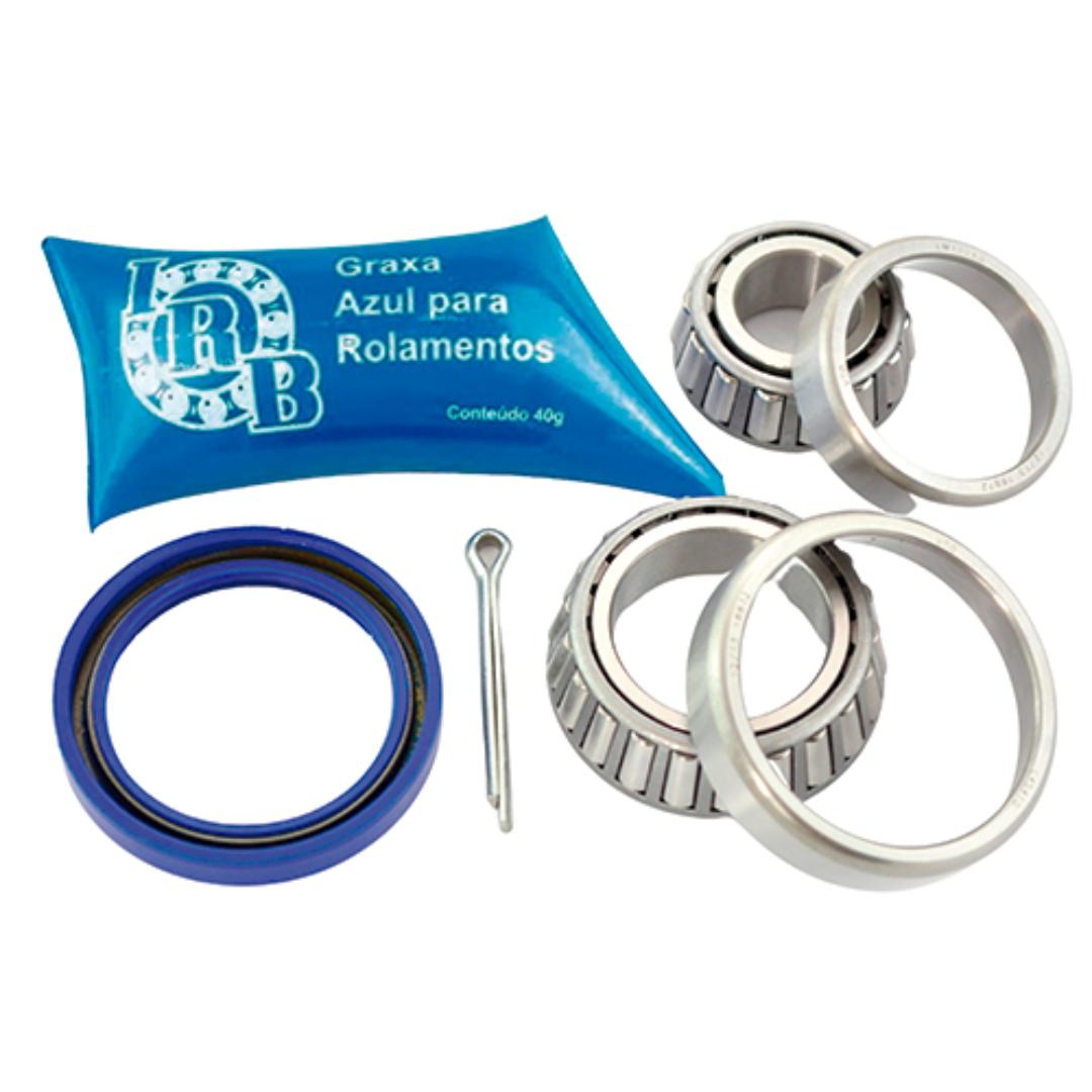 KIT ROLAMENTO RODA TRASEIRA GOL/VOY/PRT/SANTANA 84/